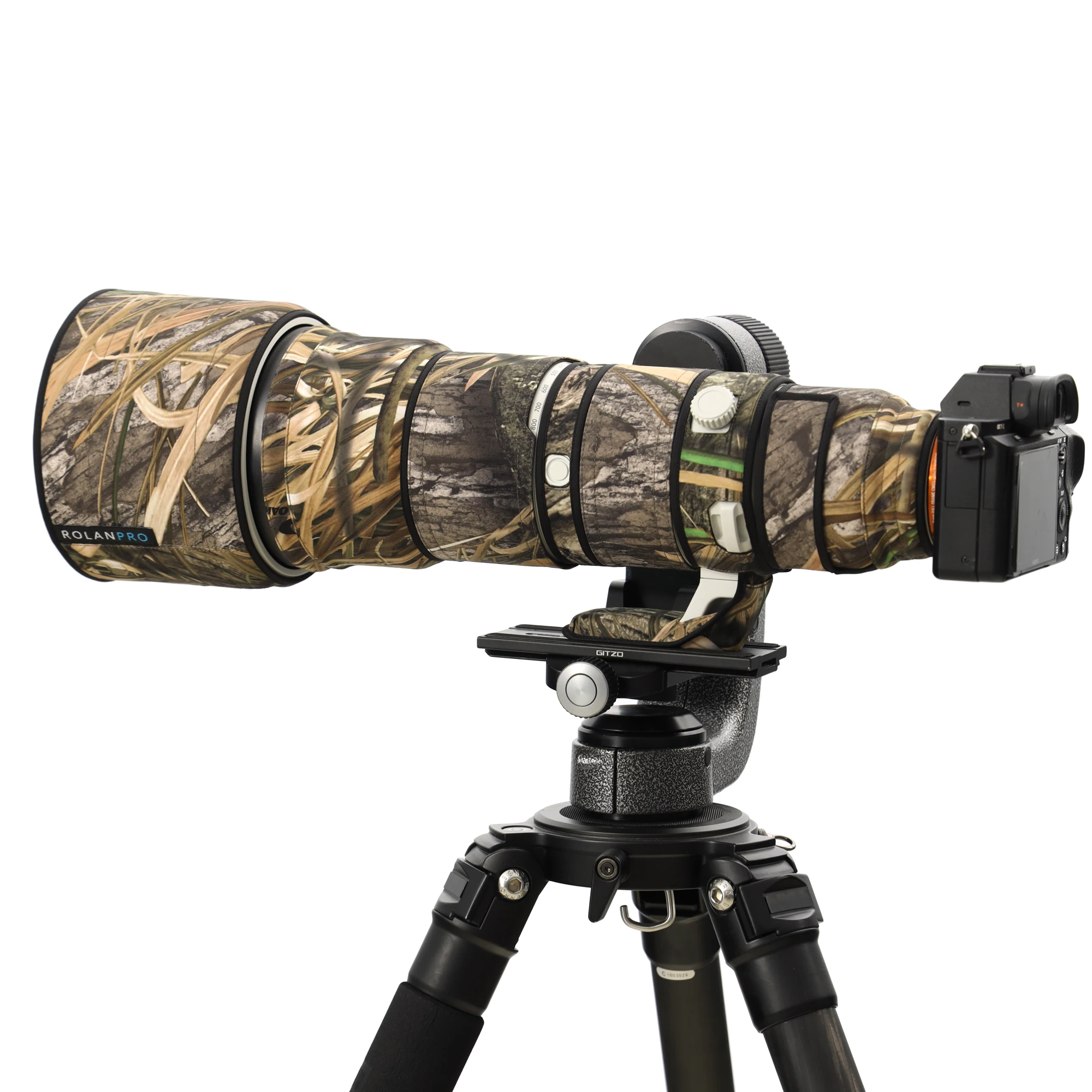 ROLANPRO Camouflage Lens Cover voor Sony FE 400-800mm F6.3-8 G OSS SEL400800G Waterdichte Regendicht Lens Beschermende jas Guns Case