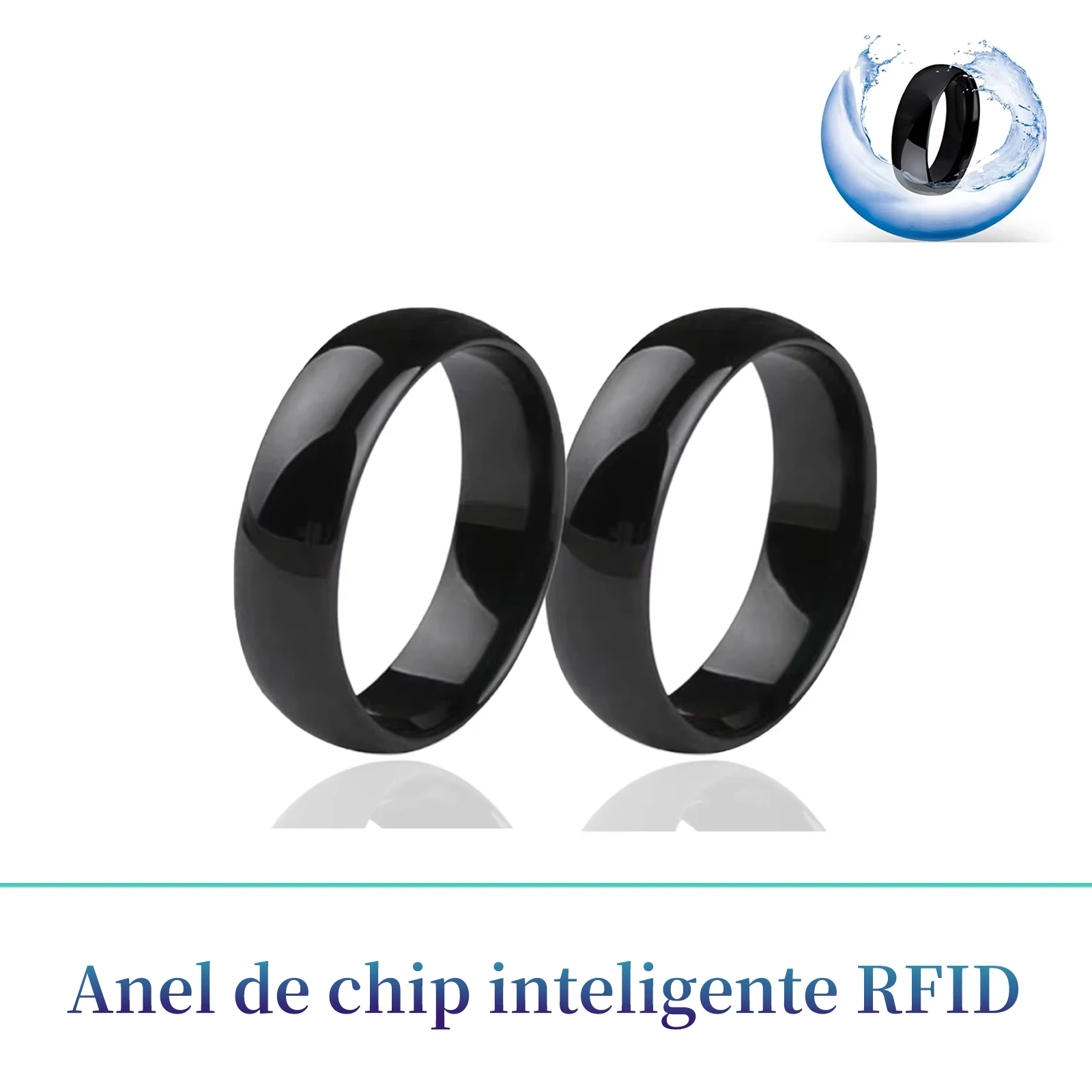 anel-de-chip-inteligente-a-prova-d'agua-nfc-1356-mhz-chave-rfid-cuid-etiqueta-substituivel-1k-s50-token-de-clonagem-chave-iso1443a-gen2