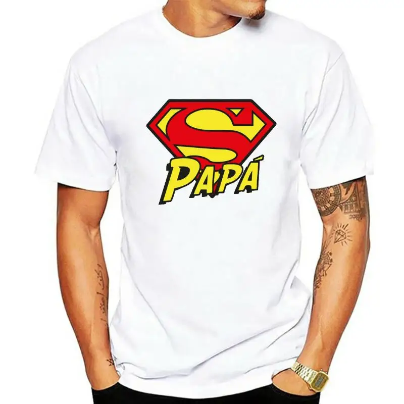 T-Shirt Shirt Mens superdad uperman Father Day Nice Gift