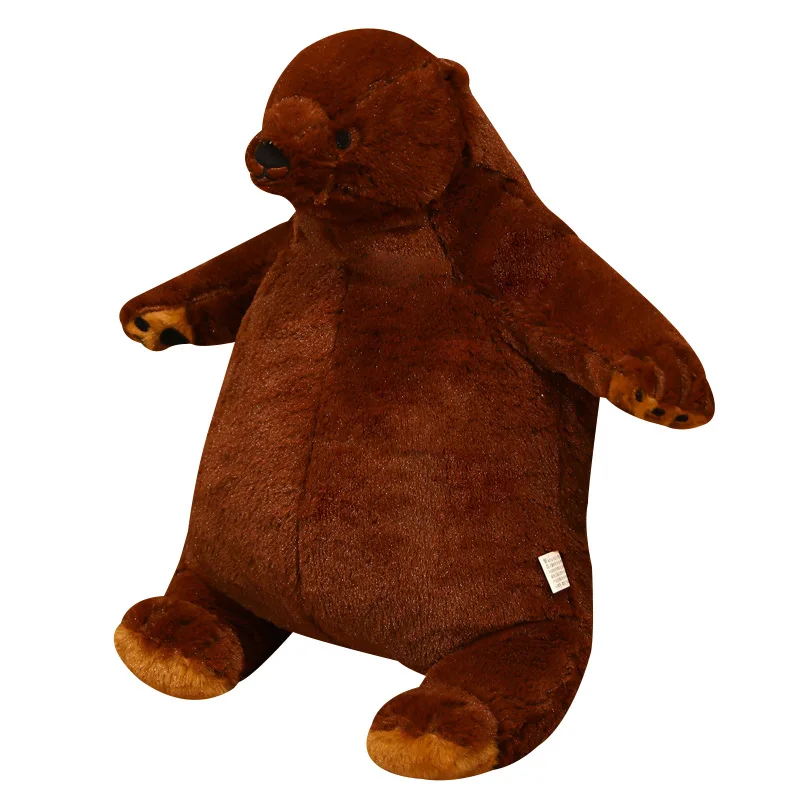 Kawaii 40-100cm Soft Brown Bear DJUNGELSKOG Plush Toys Stuffed Bear Pillow Plush Teddy Toys Hugging Pillow Cushion Children Gift