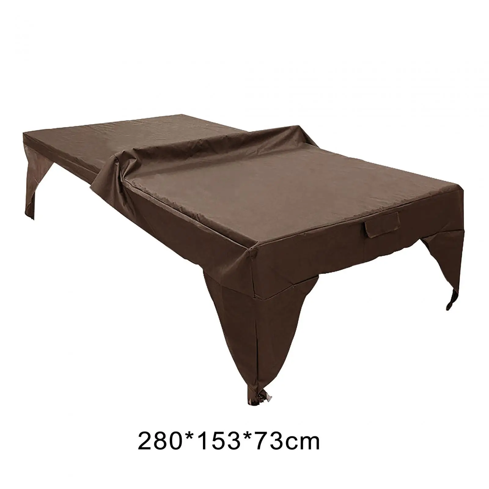 Juste de rangement pour table de ping-pong, housse de tennis de table, toutes saisons, anti-poussière, accessoires de ping-pong, housse de table de snooker, pour l'extérieur