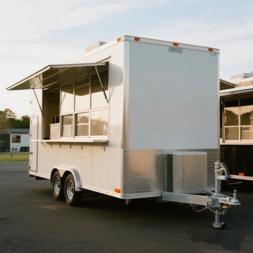 

Multifunctional Roasted Chicken Food Cart Trailer High Quality Mobile Food Truck for Frozen Yogurt Concession Trailer