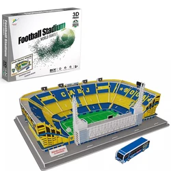 Argentina 3D Paper Puzzle Building Model Toy Estadio Stadium Sport Football Soccer Court World Famous Architecture Boy Girl Gift