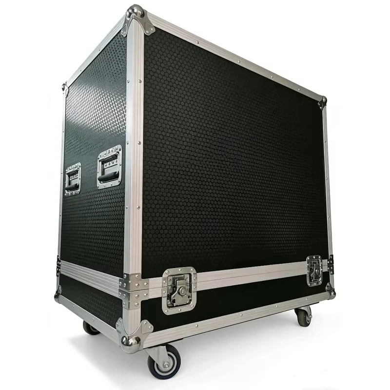 Aluminum Flight case Accessories with Wheels Portable Professional Speaker Hardware Flight case
