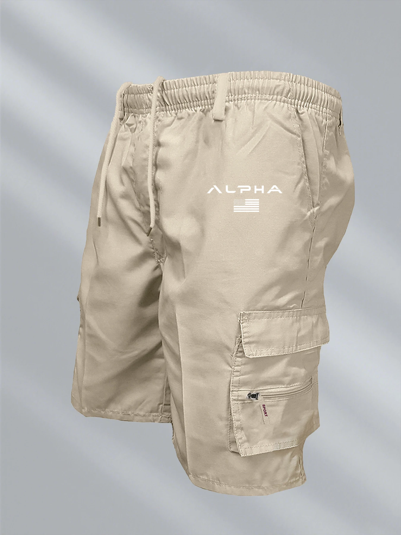 New Men's Cargo Shorts Fashion Casual Running Shorts Big Pocket Sports Slacks Cargo Panels Trousers Plus Size for Male - Image 2