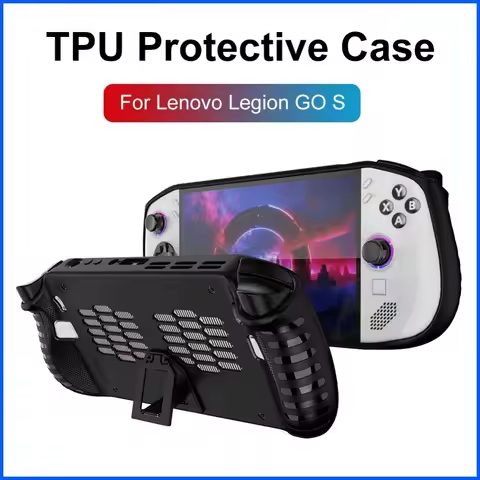 For Lenovo Legion GO S Game Console Case Anti-Scratch Soft TPU Protective Sleeve Shockproof Handhled Console Protective Cover