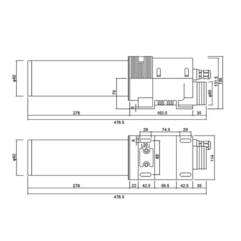 Phase 400V 15KW  LHS61L  WR6000HT 3*400V 18KW  High Temperature Hot air Heater Three Hotwind Heater Machine for Package Industry