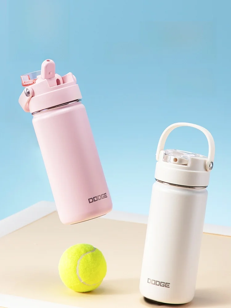 

Doe Large Capaci Insulated Water Bottle Sport Sle for Men And Women with St Leakproof Portable Thermal Cup PP Materi...