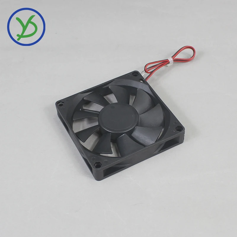 Вентилятор охлаждения 12 В 24 В 6015 8015 Вентилятор охлаждения Масляный подшипник Нагреватель Аксессуары для корпуса компьютера ПК Кулер графического процессора Охлаждение радиатора