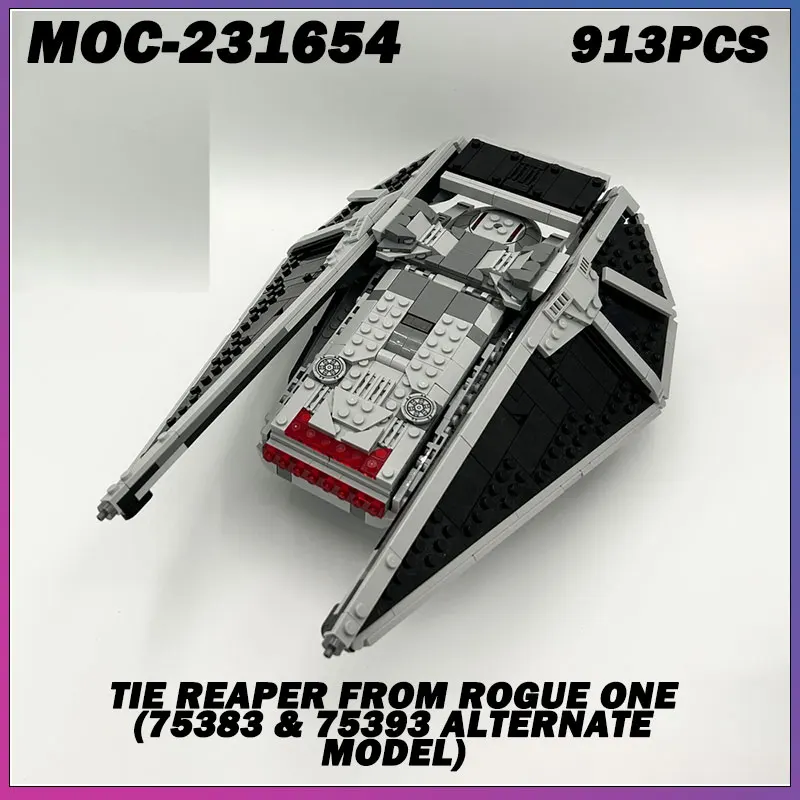 

MOC Building Block Spaceship Hot Movie Series Gray Spacecraft Creative Brick Model Education Toy Birthday MOC-231654 913PCS