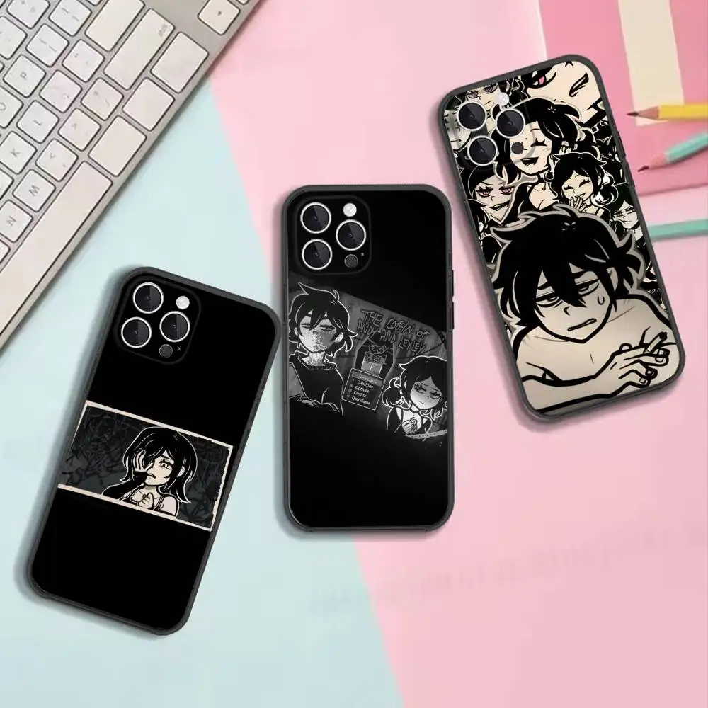 The Coffin Of A-Andy Shockproof Black Silicone Soft Protective Cover, Suitable for iPhone 11,12,13,14,15,16,17,Pro,Max,Plus