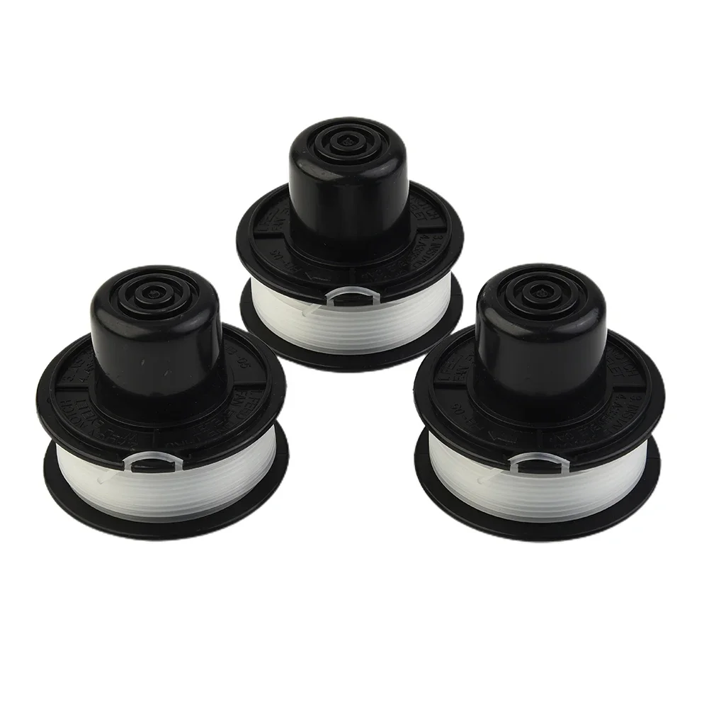 3PCS Bump Feed Trimmer Heads For Black & Decker For A6226 GL250 GL310 GL360 Designed To Match Equipment Specifications