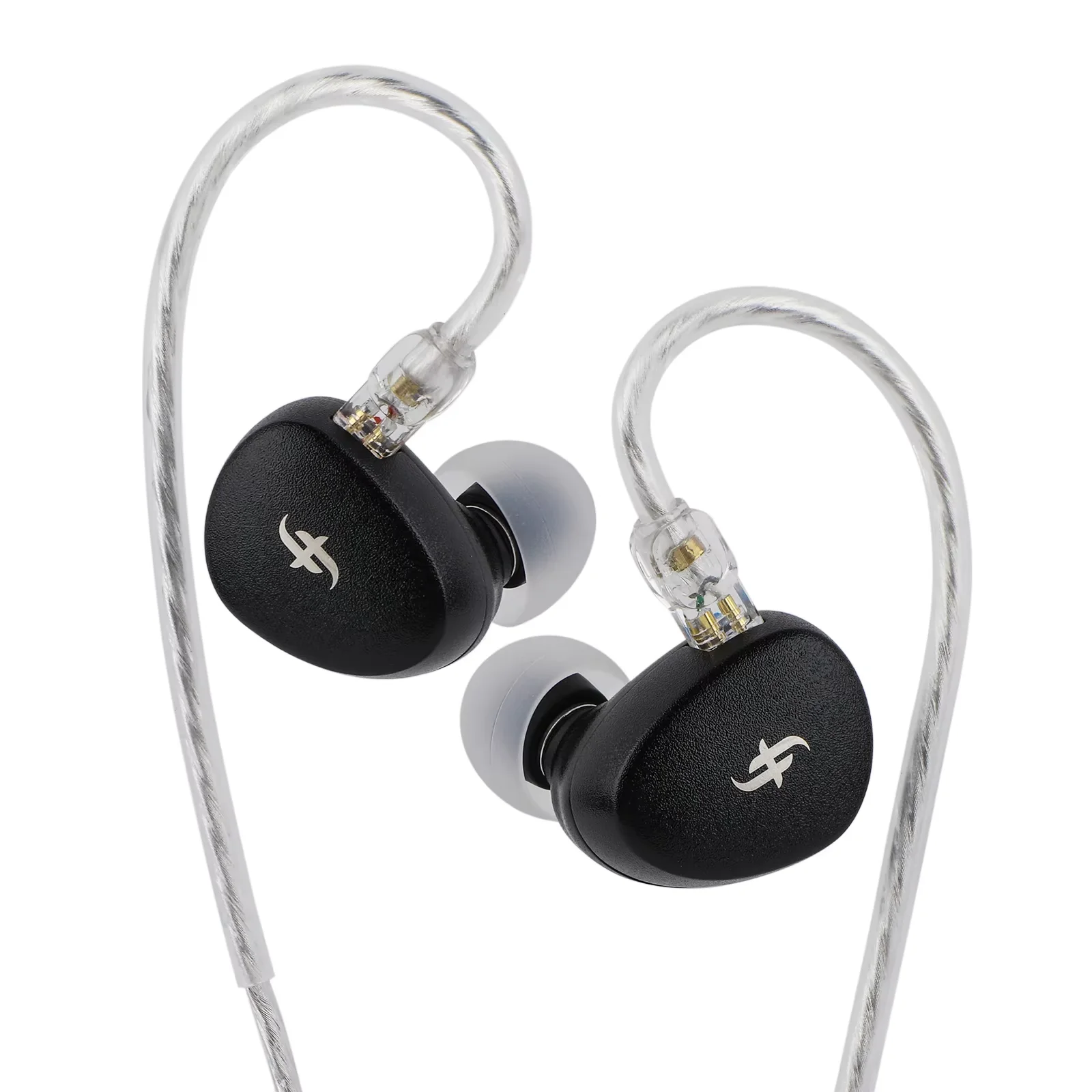 SIMGOT EA500 DSP IEMs Dual-Magnetic Dual-Chamber DLC Dynamic Driver Hifi-oortelefoon met 0,78 mm 2-pins vervangbaar kabelontwerp