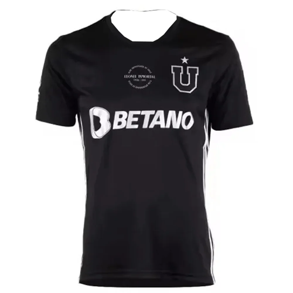 2025 الصيف جامعة تشيلي قميص كرة القدم قصيرة الأكمام لينة الجلد المرأة تي شيرت رياضي التجفيف السريع تنفس تي شيرت