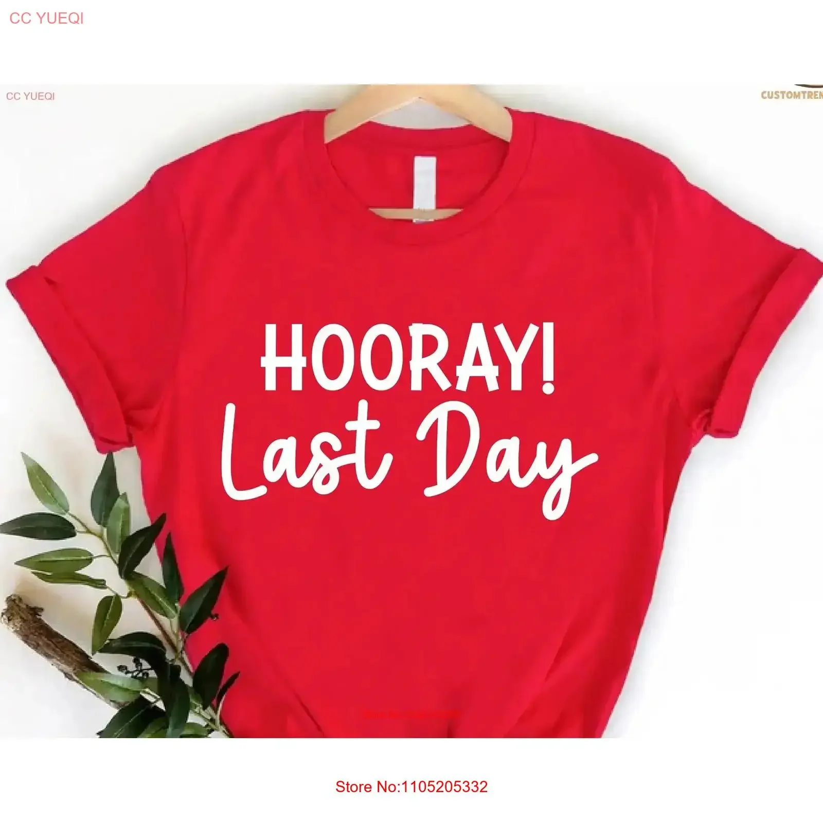 

End of School Year T Shirt Hooray Last Day Ending Teacher Appreciation Graduation Celebration vintage Washed graphic Stretched