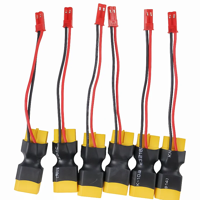 XT60 Male to Female JST Female /Male Connector In-line Power Adapter Lipo Connector for RC Battery Lipo Model Accessory