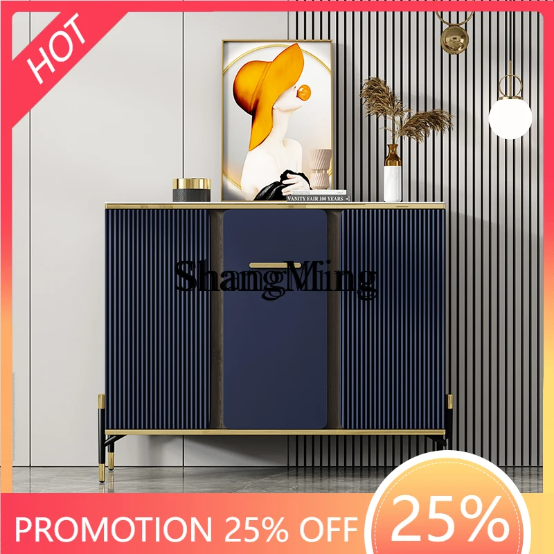 FG good-looking  light luxury rock slab dining side cabinet modern simple dining room mystery cabinet living room home