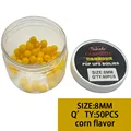yellow 8mm 50pcs