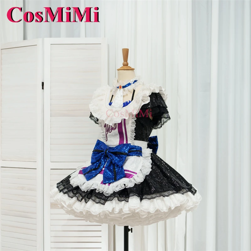 

CosMiMi Anime LoveLive Sonoda Umi Cosplay Costumes Vocal Concert Sweet Performance Dress Carnival Party Role Play Clothing New