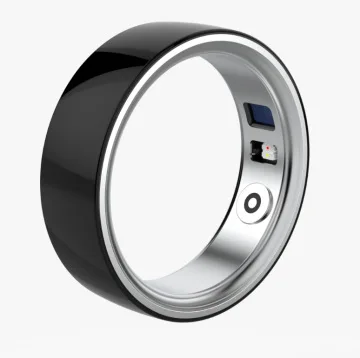 Cross-border new HK03 ceramic smart ring Bluetooth heart rate blood oxygen women's health sleep step counting sports ring