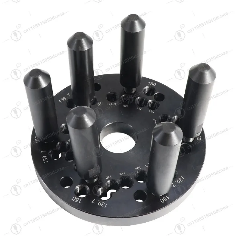 Wheel Balancer Mounting Plate Lug Centric Pin Flange Plate System Set