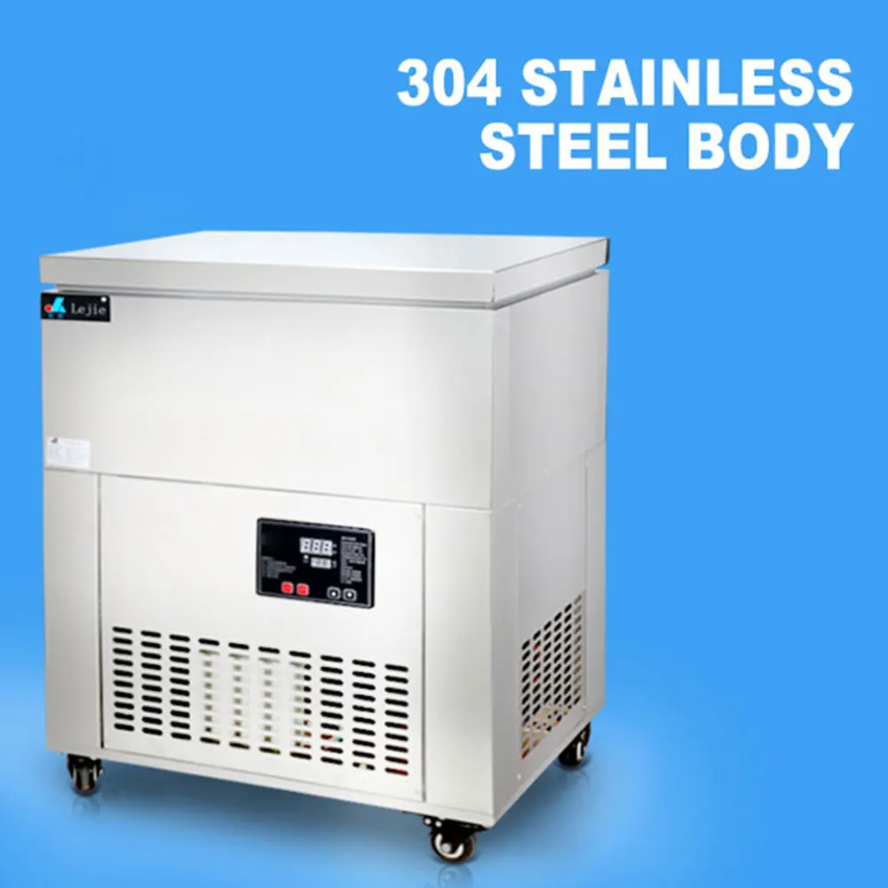 상업용 아이스 메이커 기계, 6 배럴 면 얼음 발생기, 눈송이 아이스크림 기계, 아이스 큐브 기계