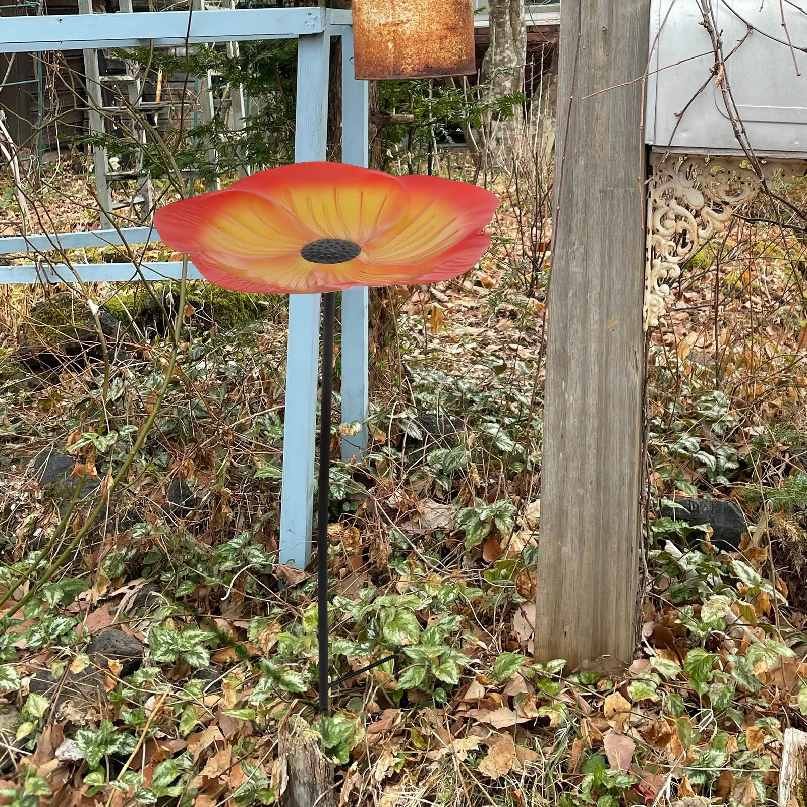 

Премиум-поилка и купалка для птиц с подставкой для использования на улице, в саду, во дворе. Купалка для попугаев.