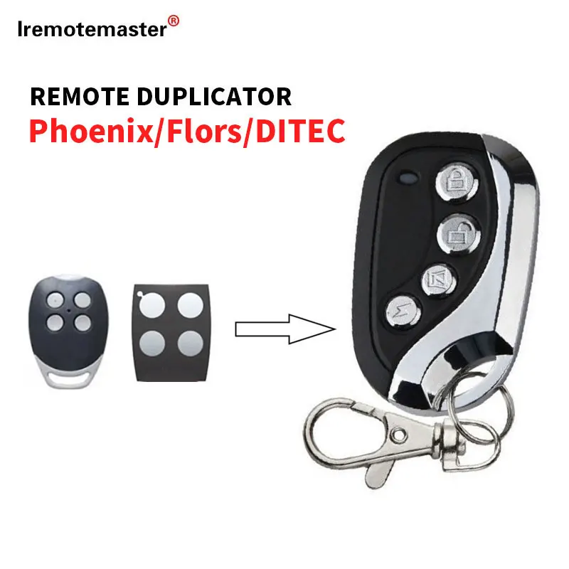 For Ditec GOL4,  Phoenix, Flors Compatible Remote Control Duplicator Fob 433.92MHz Rolling Code Great Quality