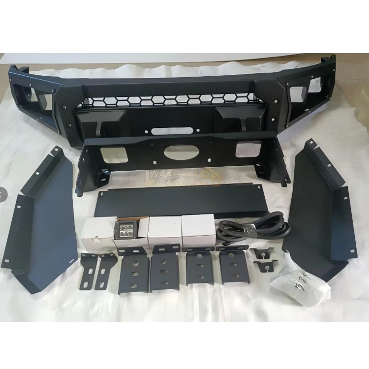 

Оптовая продажа запасных частей JAC T9, передний внедорожный бампер, стальная конструкция толщиной 3-5 мм с кронштейном лебедки