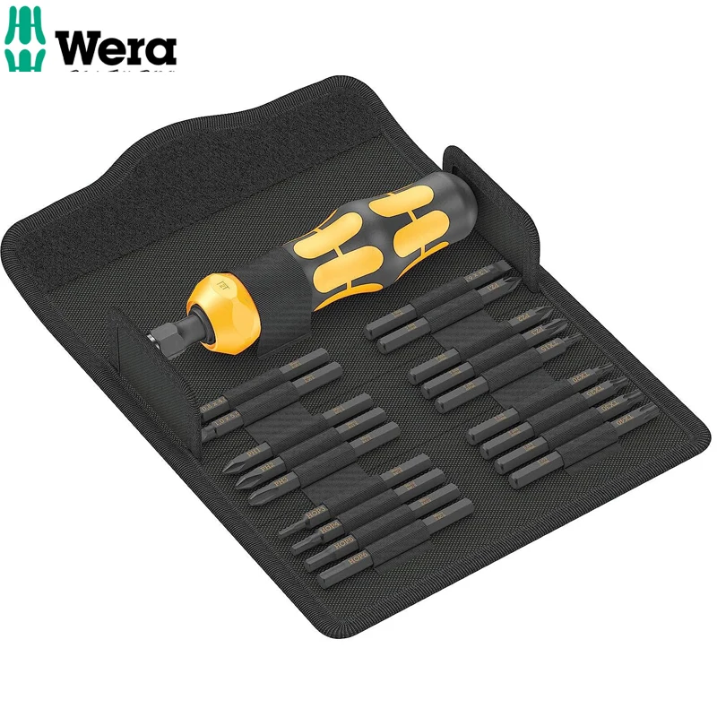 WERA 05018110001 Kraftform Kompakt 900 Impact Screwdriver Set Simple Operation High Quality Materials Exquisite Workmanship