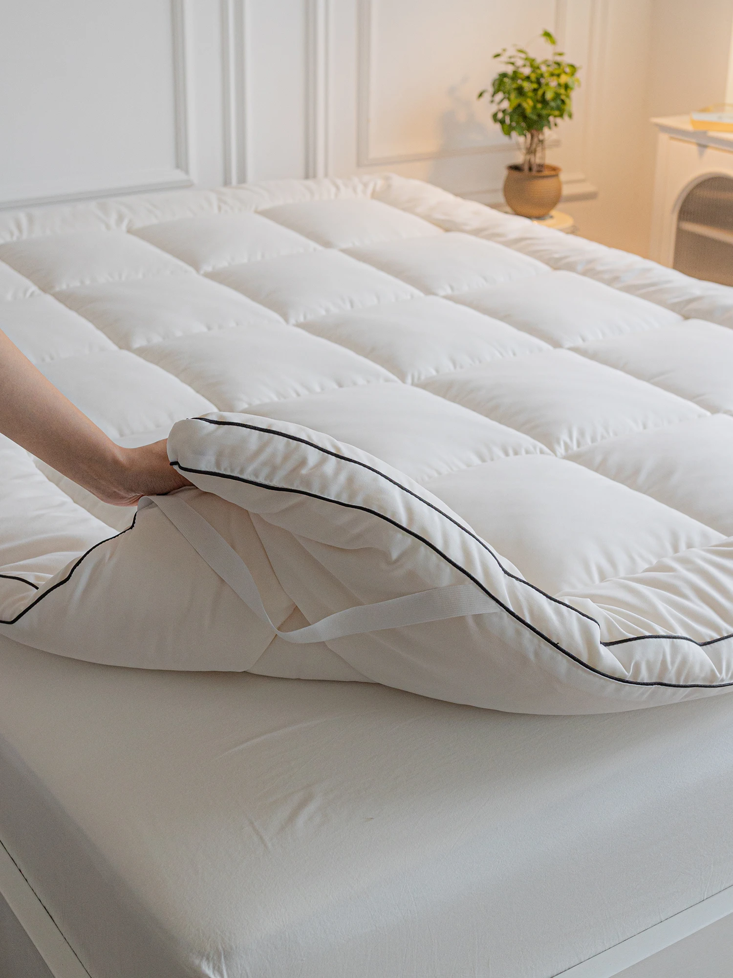 

Утолщенный наматрасник для дома с 3D-сеткой, мягкий матрас для студенческого общежития, матрас из полиэфирного волокна