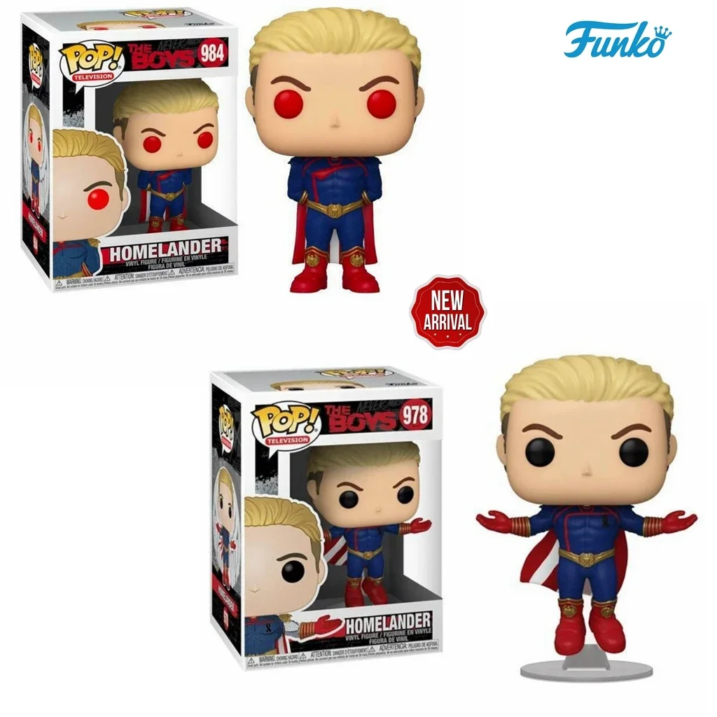 Виниловая фигурка для мальчиков Funko Pop TV, серия #978 Homelander #984, особая серия, Коллекционная модель, игрушки для детей
