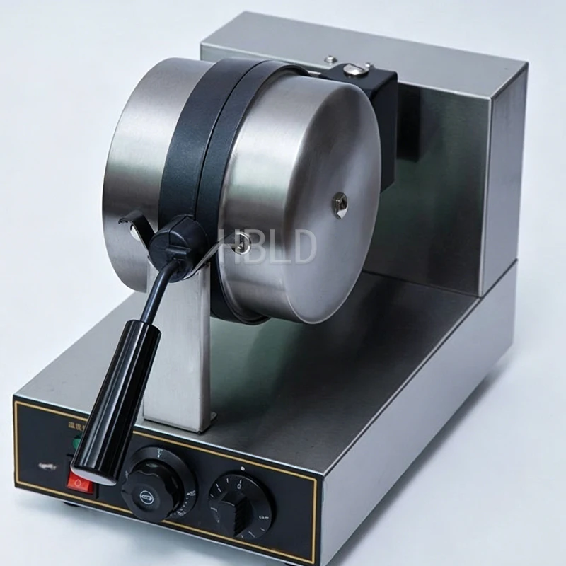 Electric Frisbee Shaped Burger Maker Multifunctional Rotating Commercial Cream Ice Cream Bread Heating Machine