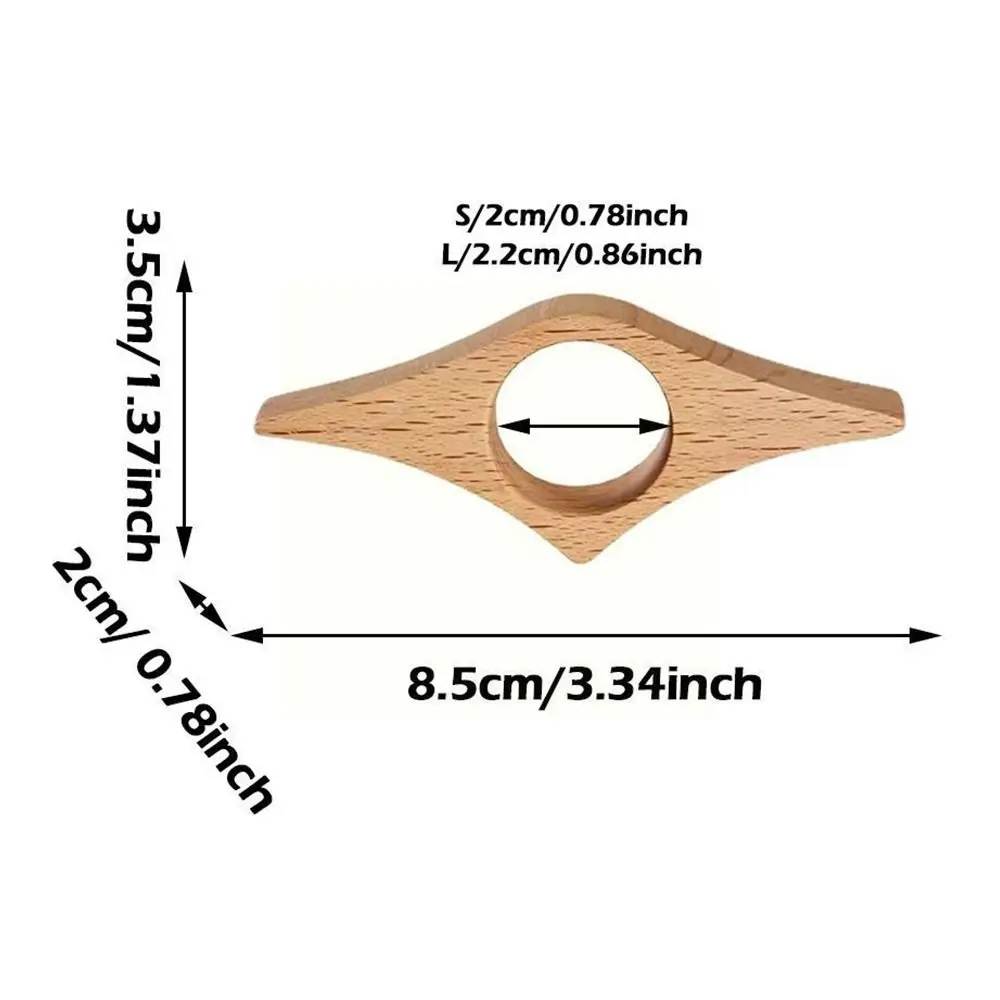 Wooden Convenient Bookmark One Hand Reading Thumb Book Support Thumb Bookmark Book Page Holder Thumb Book Holder