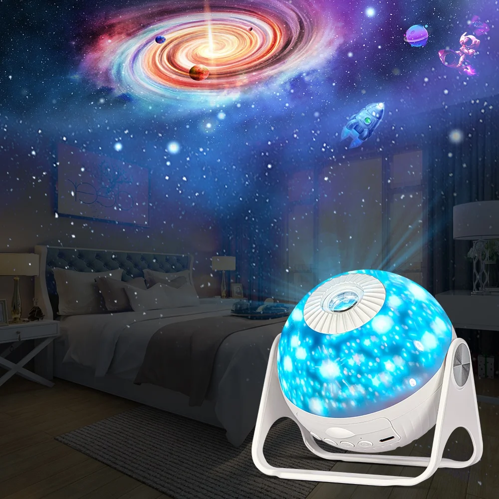 Kids Starry Sky Light Led Night Light Lamp Astronaut Star Projector