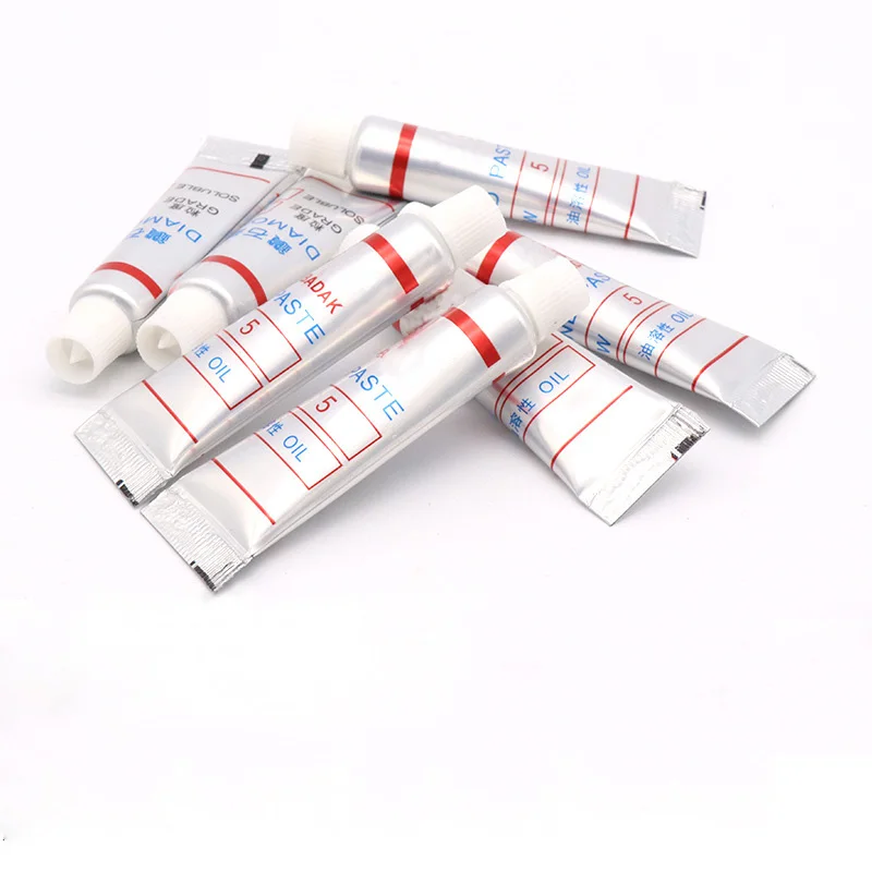 2 Buah W0.5 ~ 40 Alat Abrasif Pasta Poles Pasta Kasar Berminyak Metalik Amber Berlian Amber Kaca Logam Alat Abrasif