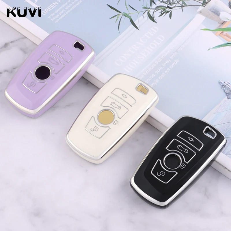 Neue tpu auto smart key fall abdeckung shell für bmw f10 f20 f30 f15 f16 f07 f01 f02 f25 f31 1 3 5 7 series x1 x3 x4 x5 x6 zubehör