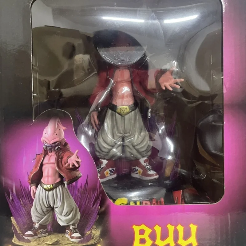 20Cm Dragon Ball Anime Figuur Majin Buu Gk Buu Actie Beeldje Pvc Standbeeld Model Pop Verzamelbare Desktop Decoratie Speelgoed Geschenken