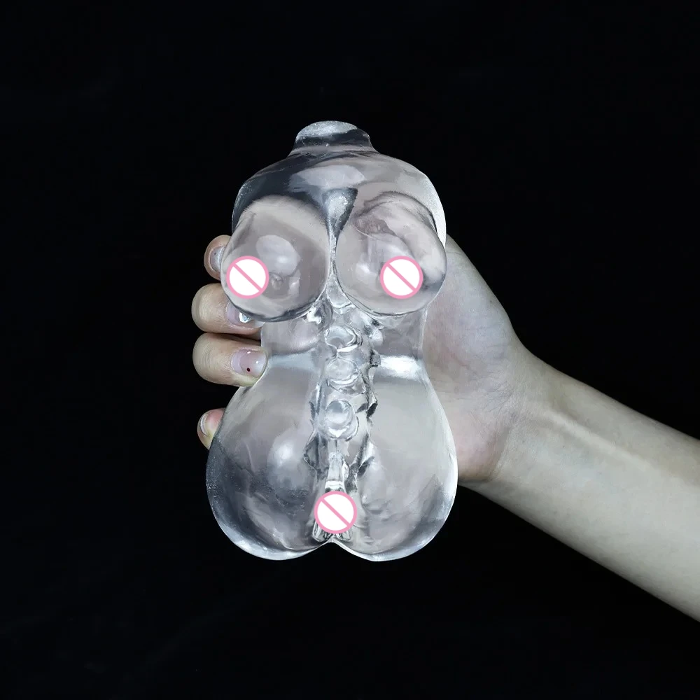 3D New Manual Airplane Cup Men's Spiral Super Tight High Stimulation Pluggable Concealed Transparent Imported from Japan view 3