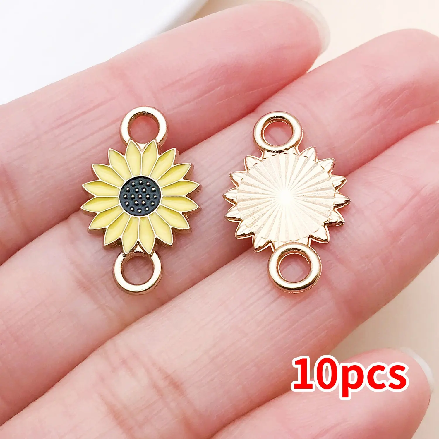 10/20pcs Enamel Charms Alloy Various Styles Pendants