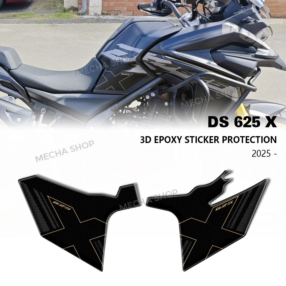 DSX625 Tank Pad Protection Kit Motorcycle Accessories 3D Stickers Handguard Stickers for Voge Valico 625DSX 2025