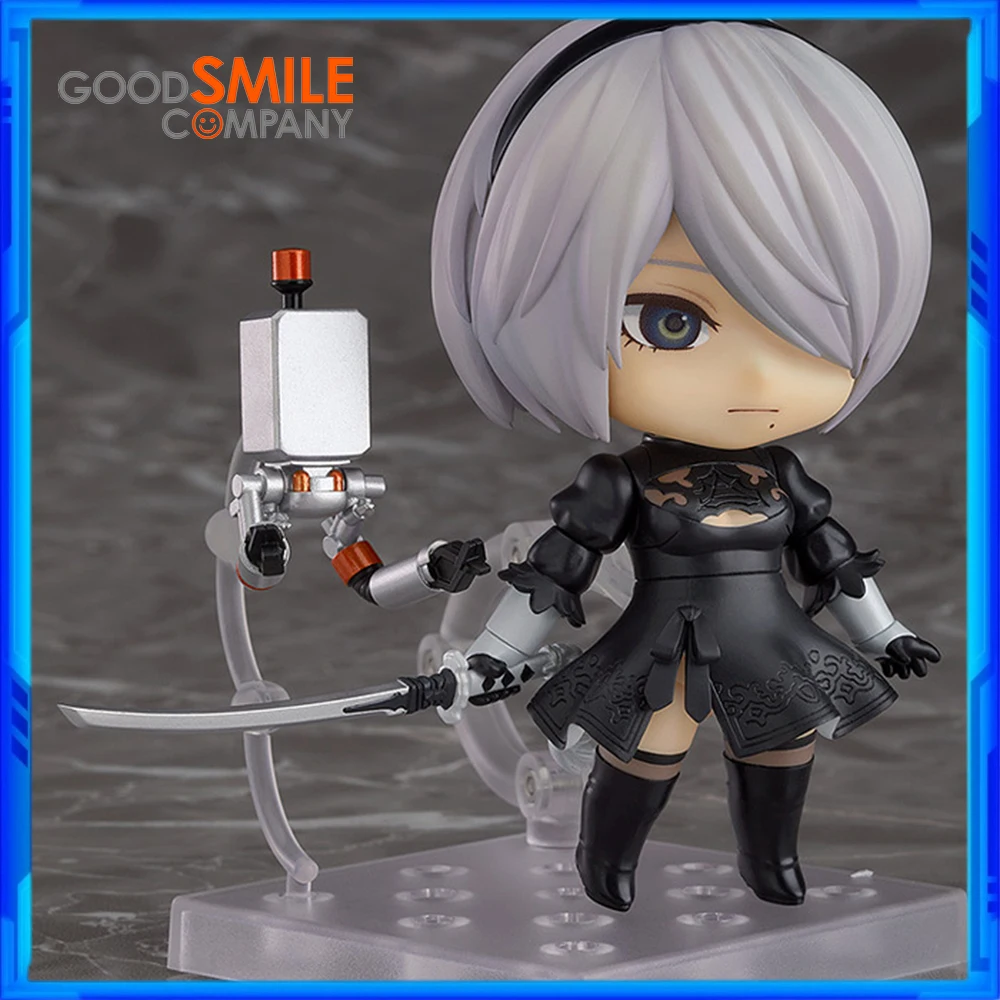 

В наличии оригинальные хорошие улыбки Nendoroid NieR:Automata YoRHa No.2 Type B GSC аниме фигурки модель игрушки