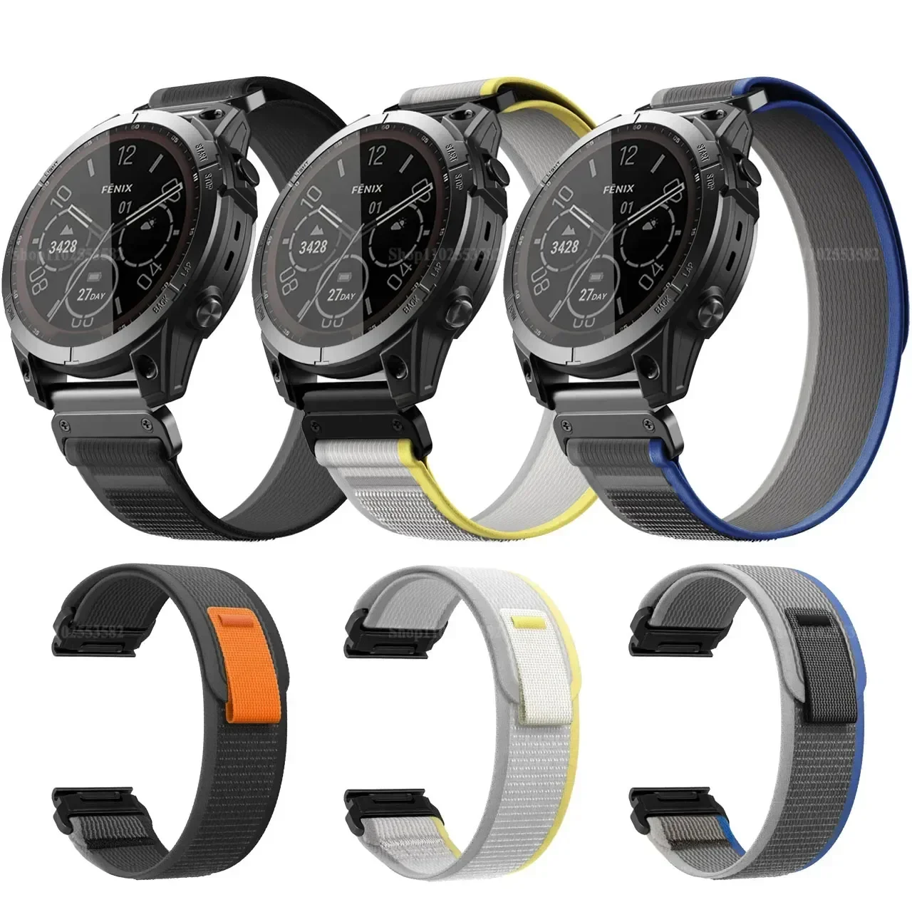 New 22 26mm Smart Watch Straps For Garmin Fenix 7 7X 6 6X Pro 5 5X Plus EPIX/VERTIX 2 Easyfit Garmin Forerunner 935 945 bracelet