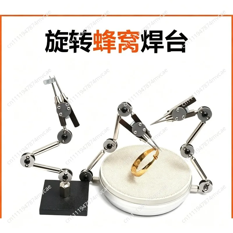 Universal Welding Clamp Dual Head Third Hand Tool for Jewelry Making Soldering and Craft Work
