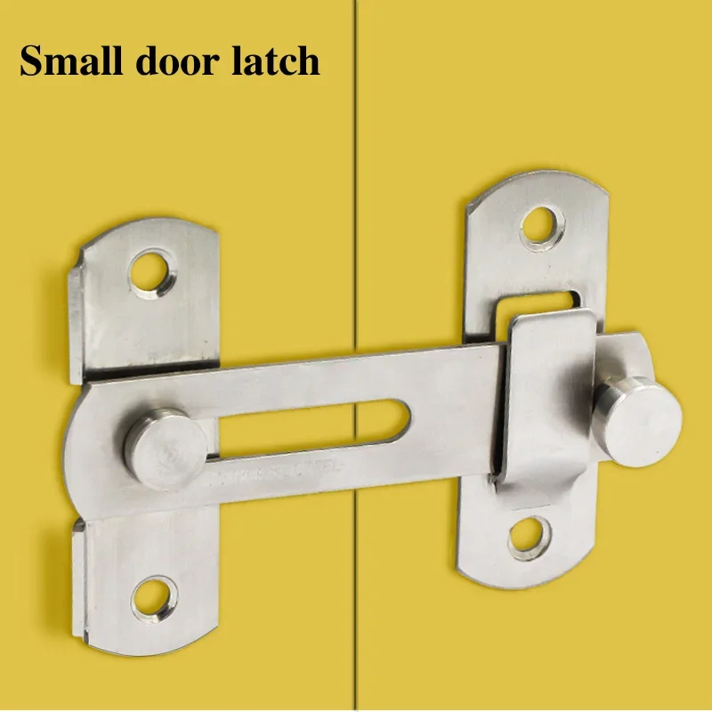 Small Door Lock Latch Latch Bolt Cam Window Rod Bolt Barn Push-Pull Door Locking Prevent Door Opening Cabinet Barn Gate