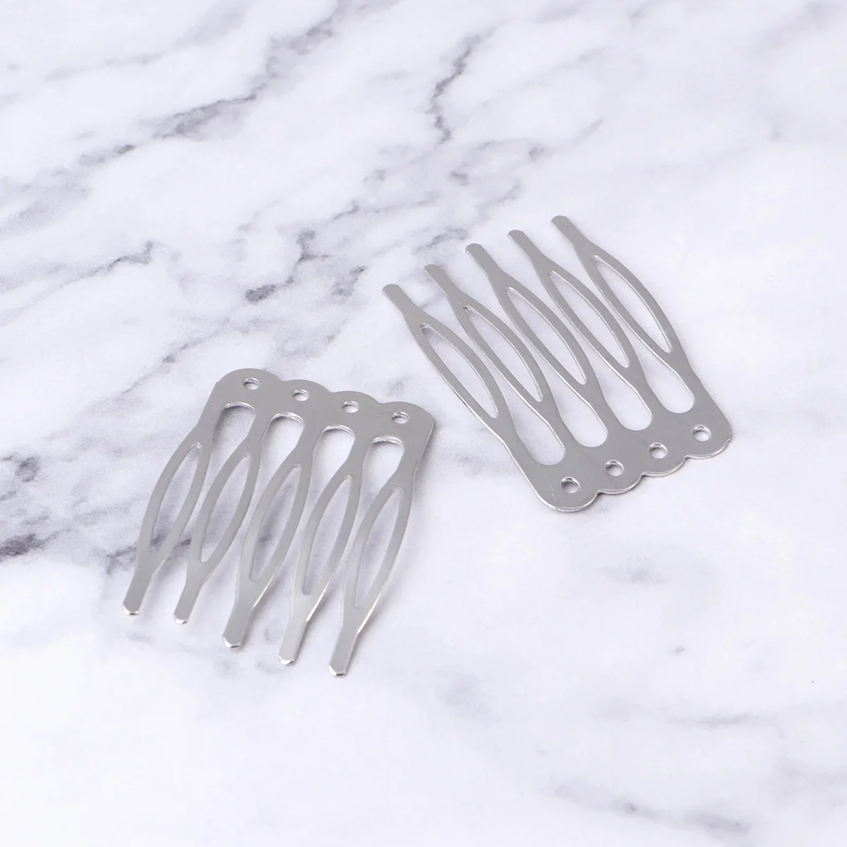 

50Pcs Hair Comb Clips Premium Material Smooth Texture DIY Hair Accessories for Women Handmade Headdress Hairpin Comb