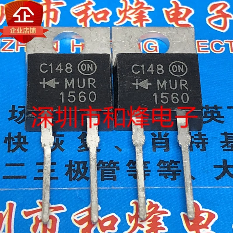 5 pieces MUR1560  TO-220-2 600V 15A