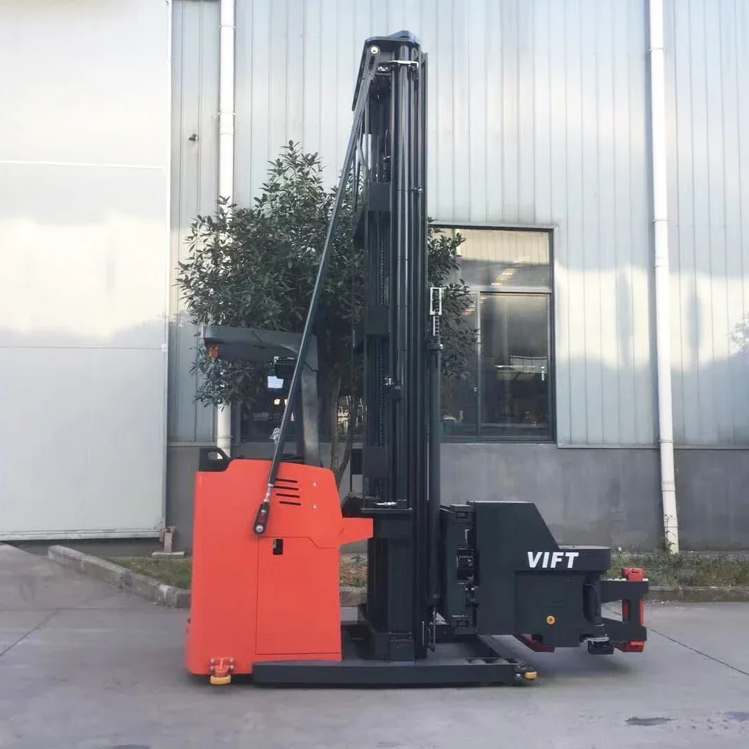 1.5T VNA 3 Ways Narrow Aisle Forklift Trucks 1500kg