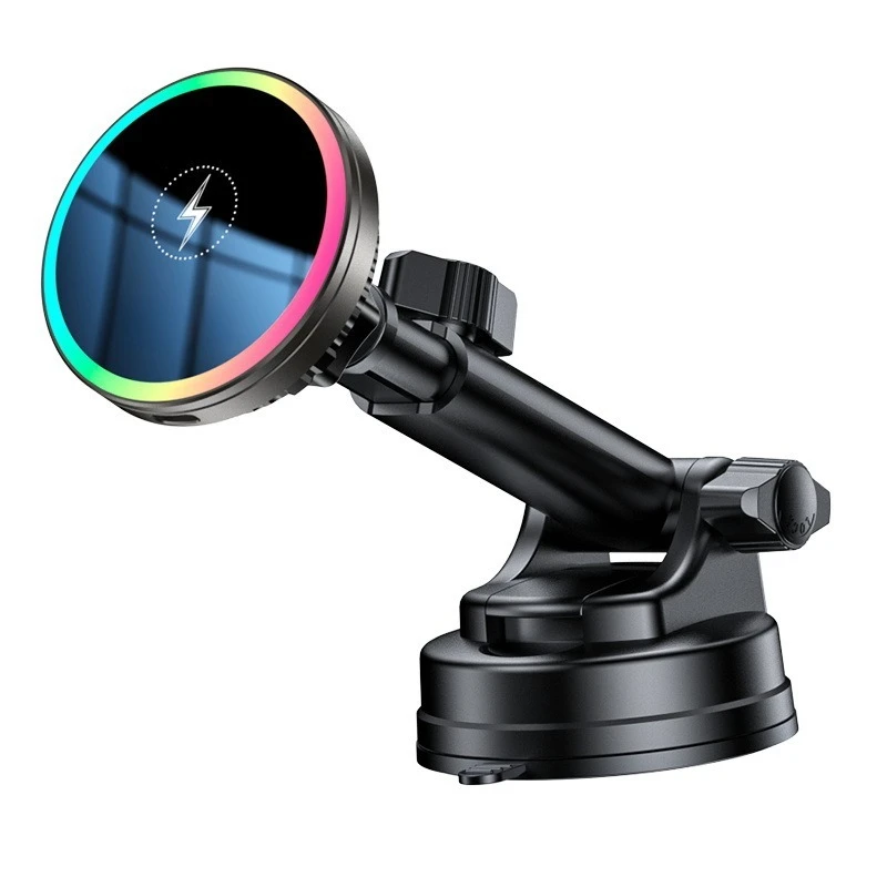 

Suction cup navigation mobile phone holder, wireless charging magnetic holder