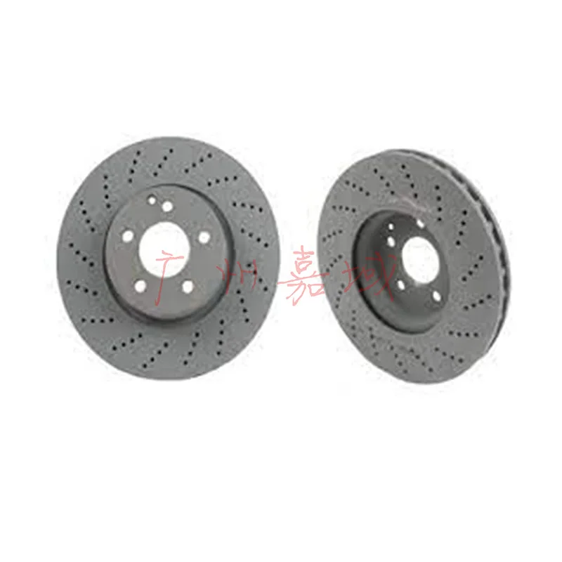 2PCS Front Brake Discs For Mercedes Benz E300 W204 C200 C300 W212 E200  0004211112  A0004211112